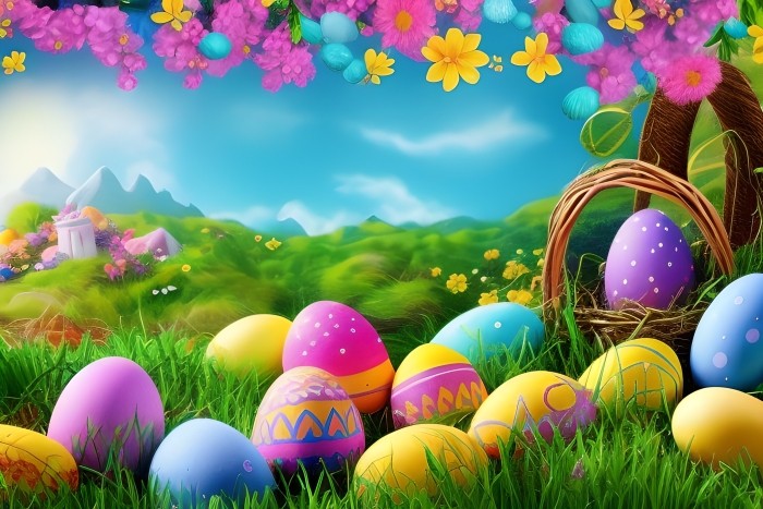 Happy Easter Background Graphics 66695050 1